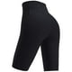 thumbnail image 1 of Gibobby Shorts Deportivo Pantalones de equitación de polainas para mujer Primavera y verano Ropa exterior Pantalones de yoga ajustados(Negro, M), 1 of 4