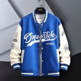 thumbnail image 3 of Abrigo de béisbol informal de Hip Hop para hombre, cazadora de uniforme de béisbol Unisex ajustada, tendencia juvenil, ropa universitaria de otoño, 3 of 5
