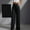 Black, variant on Women's Casual Work Pants High Waisted Comfy Straight Leg Pant Business Dressy Trousers with Pockets