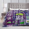 thumbnail image 6 of Pickle Blanket for Women Men, Cute Pickle Themed Design Printed Throw Blankets for Teens Adults Lap, Chair Sofa, Warm Soft Cozy Blanket, 50"x 60", 6 of 6