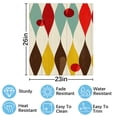 thumbnail image 2 of Abstract midcentury modern design Dishwasher Magnet Cover Decorative Sticker for Home Cabinet Kitchen 23" x26", 2 of 5