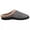 Ash Plaid, variant on Men's Memory Foam MicroTerry Lined Hoodback Eco Comfort Slippers (Buckskin, XL (11-12))