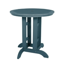 Highwood 36" Round Dining Table - Counter Height, Outdoor, Eco-friendly, Synthetic Wood