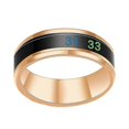 thumbnail image 2 of Anillo KAIYANG Acero de Titanio Cambio de Temperatura Inteligente Azul, 2 of 2