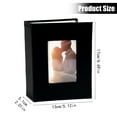 thumbnail image 2 of Light Pink Insert-Style Photo Album - Holds 4X6 Pictures, Portable Wedding & Travel Memory Book With Front Window Cover, 100-Capacity Photo Organizer, 2 of 3