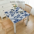 thumbnail image 2 of nygtbtfer Round Tablecloth Blue and White Porcelain Floral Mexican Talavera Table Clothsfor Party Dining Holiday Banquet, 2 of 7