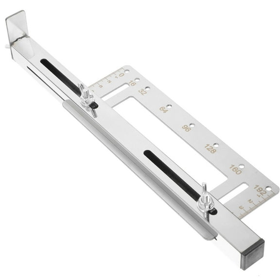 Melantax Cabinet Hardware Template Stainless Steel Double-Sided Cabinet Installation Tools