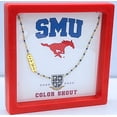 thumbnail image 6 of The College Logo Necklace: Side Set Logo on Enamel Bead Necklace, 6 of 11