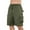 Army Green, variant on Mens Outdoor Cargo Shorts Reinforced Seam Design Breathable Fabric Relaxed Silhouette for Camping Trips Black S