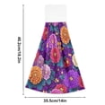 thumbnail image 3 of 2 Pieces Bathroom Towels Kitchen Towels Velcro Hand Wipes Dish Cloths & Dish Towels Washroom Towels Face Towel Hand Wipes Japanese Flowers, 3 of 7