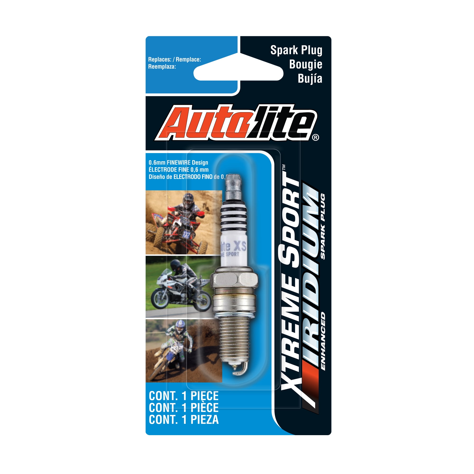 Autolite XST3926DP Xtreme Start Iridium Zündkerze – Für Rasenmäher & Gartengeräte