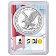 thumbnail image 2 of 2023-S Proof $1 American Silver Eagle PCGS PR70DCAM FDOI Golden Gate Bridge Frame, 2 of 2