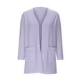 thumbnail image 6 of TANYSU Girls Casual Cardigan Coats Long Sleeve For Everyday Wear For Ages 5-14 For Summer Versatile Tops Child Solid Color, 6 of 6