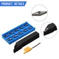 thumbnail image 3 of 10 Pcs Vcgt110304-Ak H01 Insert en Aluminium + Support de Tour 16Mm, 3 of 8