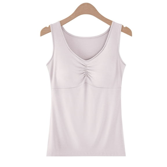 Censtreet Women's Modal Sleep Tank Top Sleeveless Pajamas Shirt