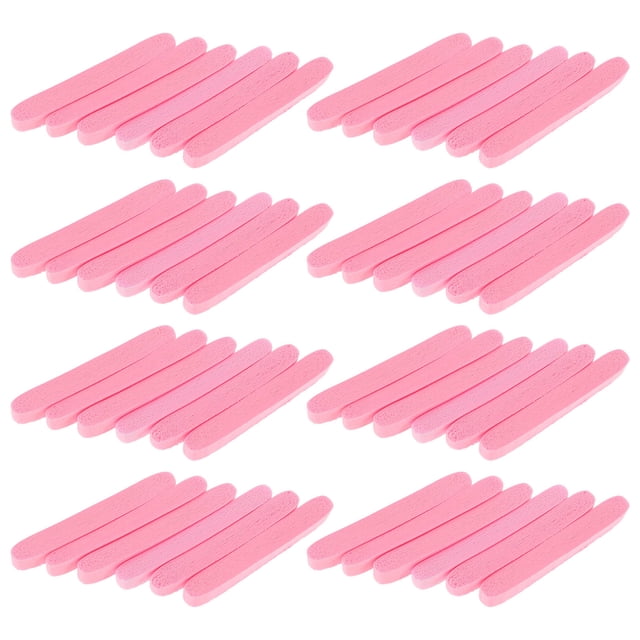 EXHUMKY 50Ud Esponjas Para Limpiar El Suaves Y Compactas Reutilizables Color Rosa