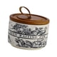 thumbnail image 4 of Tarro para galletas y dulces con asa, recipiente hermético para harina de arroz y cereales. Black 1 Jar, 4 of 7