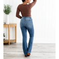 thumbnail image 3 of Women's Plus Size High-Stretch Jeans, Flattering Casual Denim Pants, 3 of 5