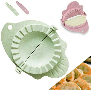 AMERTEER 5 Wheel Pastry Cutter with Handle Stainless Steel Double cutter  Adjustable Pizza Slicer Multi-Round Dough Cutter Roller Multiple Pasta