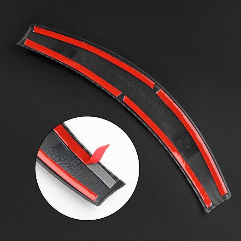 For Tesal Model Y Juniper 2025 Model 3 Highland 2024 Carbon Fibre Car Steering Wheel Cover Sticker Above Steering Wheel Decorati