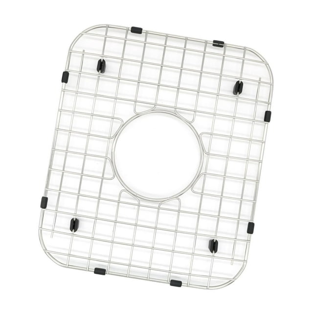 Lijie Sink Protector Grid 304 Stainless Steel Anti-slip Universal Protective Sink Grid 300x350mm