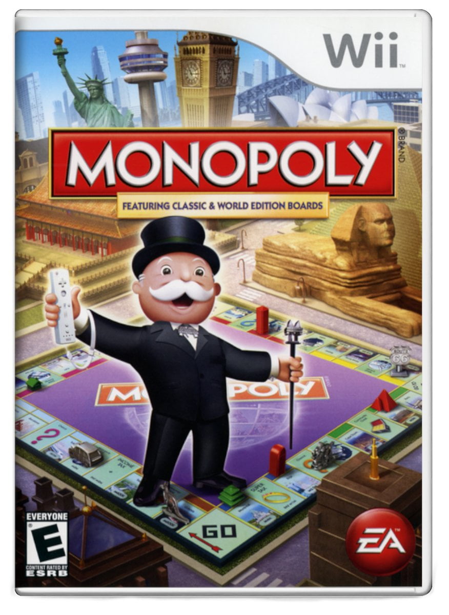 Monopoly Classic World Edition Boards Wii Walmart Com