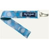 Baby Dry Goods 030-21 Blue-Gray Honeycomb Pacifier Clip