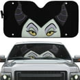 thumbnail image 2 of 3D Malefic Windshield Sunshade Universal Fit Cars Suv Truck, 2 of 7