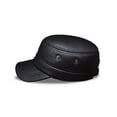 thumbnail image 4 of Men's Genuine Leather Baseball Cap Brand New Russian Warm Real Leather Golf Caps Hats ,Classic Design, 4 of 7