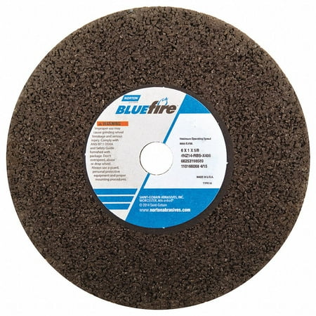 

Norton Abrasives Straight Grind Wheel 6 D 1 T 5/8 Arbor 66253198589