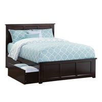 Kids Beds Headboards Product Image Madison Platform Bed With Matching Foot Board 2 Urban Drawers In Multiple Colors And