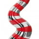 thumbnail image 2 of Lampara De Mesa Buro Roja Plata Espiral Moderna 60 Cm Adorno, 2 of 4
