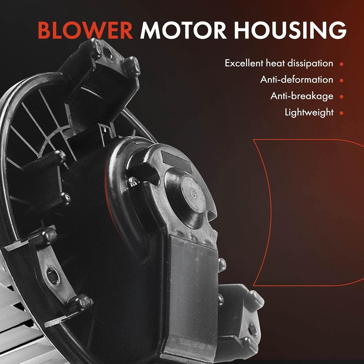 A-Premium Heater Blower Motor with Fan Cage Replacement for Scion xD 2008-2014 Toyota Yaris 2007-2012