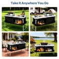 thumbnail image 7 of Acpouw Camping Table Portable, Lightweight Outdoor Table Height Adjustable for BBQ, Patio, Beach, Backyard, Party, Travel Cooking, 7 of 7