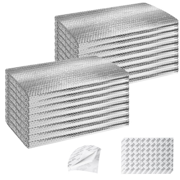 Kit de aislamiento para puertas de garaje Tolan BBT, 6 mm, 52 x 138 cm, 16 P, con cintas