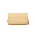 thumbnail image 4 of Bolsa de hombro de color puro de PU con patrón de cuadros retro, pequeños (amarillo) Ehuebsd Para Estrenar, 4 of 9