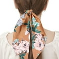 thumbnail image 5 of Bow Ponytails Hair Holders Hair Bands Elastic Hair Ties Cute Hair Scarf Ribbon for Girls and Women, 2pcs-Style 4;, 5 of 5