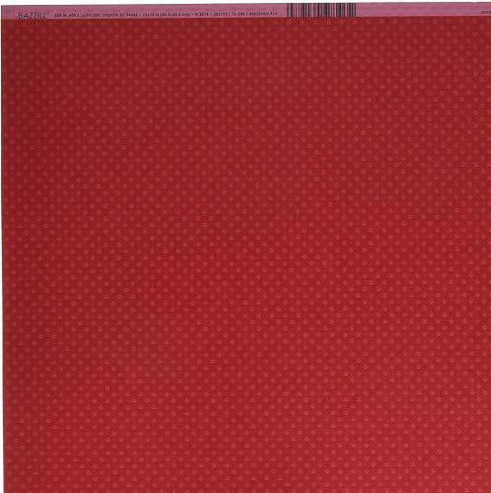 Bazzill Dotted Swiss Cardstock 12"X12"-Phoenix/Dotted Swiss