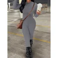 thumbnail image 3 of Roaso Women's Long Sleeve Bodycon Jumpsuits High Waist One Piece Romper Party Clubwear, 3 of 5