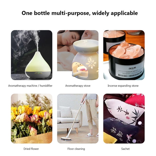 10 ml/botella de aceites esenciales solubles en agua para difusor humidificador limón Sywqhk Libre de BPA