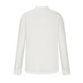 thumbnail image 5 of FAIWAD Men's See Through Lace Shirt Soft Mesh Button T-Shirts Hollow Out Long Sleeve Casual Top, 5 of 6