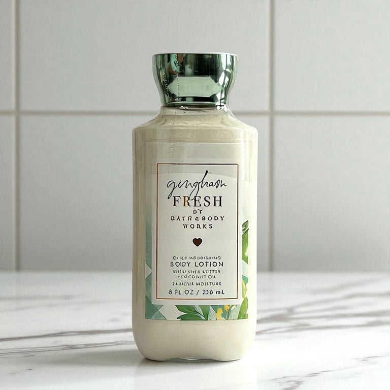 Bath and Body Works Gingham Fresh Daily Nourishing Body Lotion