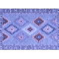 thumbnail image 1 of Ahgly Company Indoor Rectangle Southwestern Blue Country Area Rugs, 8' x 10', 1 of 4