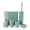 Blue, variant on Lipstore 6 Pieces Bathroom Accessories Set Bath Toothbrush Holder for Farmhouse Hotel Blue