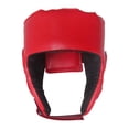 thumbnail image 2 of Almencla Casque de Boxe Protection Front et Oreilles pour Grappling Taekwondo Sparring Enfants Rouge, 2 of 8