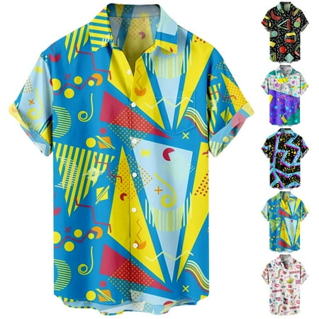 

Mens Regular Fit Short Sleeve Shirts Comfortable Shirt Tops