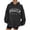 Black, variant on TIANZEN Sweatshirts For Women Cute Prints Lightweight Pullover Tops Print Hoodies Sweatshirt Tops Hooded Sweatshirt