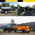 thumbnail image 5 of Contractor Top Side Boxes with Two Lower Drawers Aluminum Stripes Plated Truck Tool Box Pick Up Truck Bed Tool Box Truck Storage Box Waterproof Toolbox Storage Organizer, 5 of 6