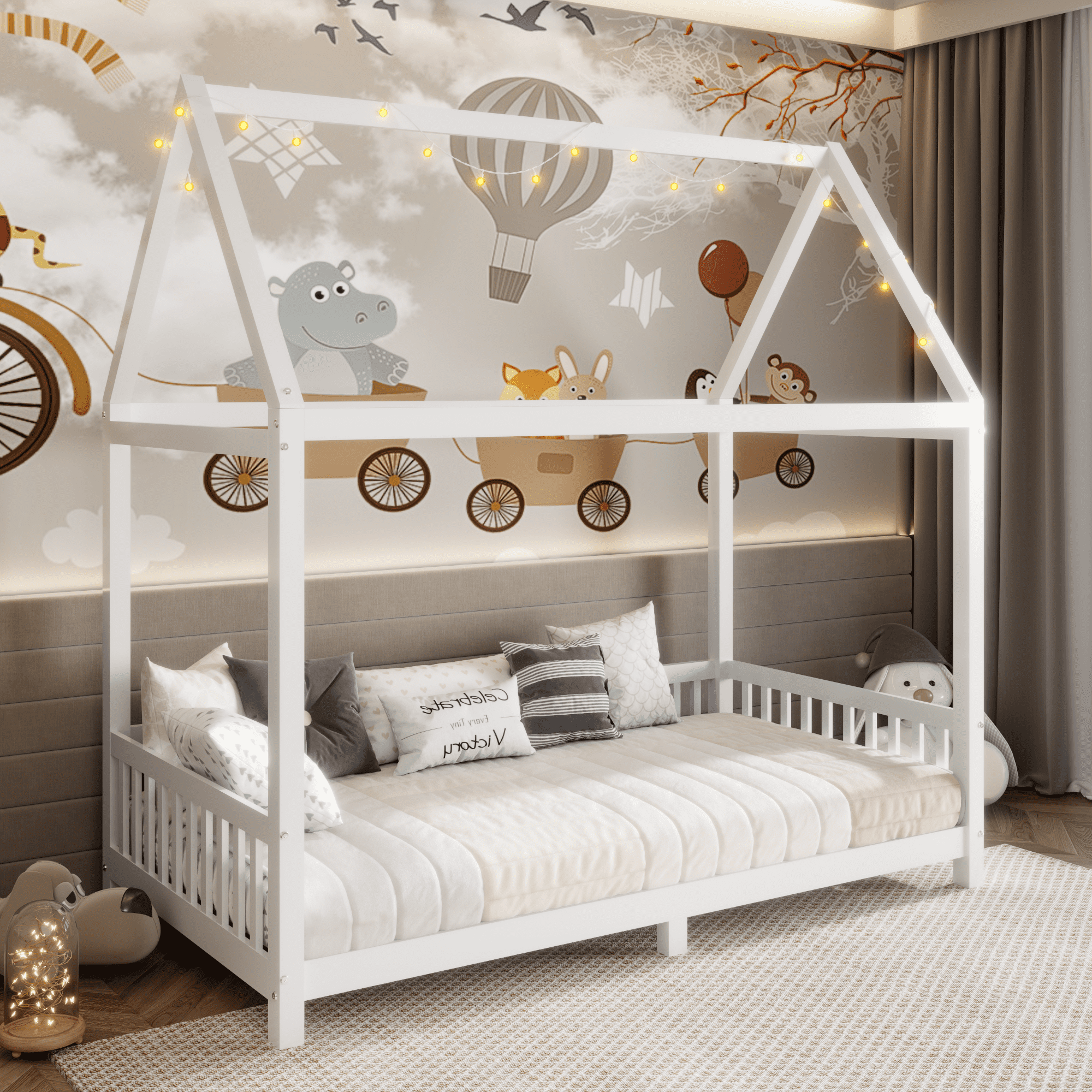 ベッドフレーム titi racer car bed Titi Racer Modern TT Twin Race Car Bed with Remote Control in Red