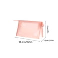 thumbnail image 3 of Jelly Series Cosmetic Bag PVC Water Proof Storage Bag Cosmetic Bag Solid Color Cosmetic Bag, 3 of 6